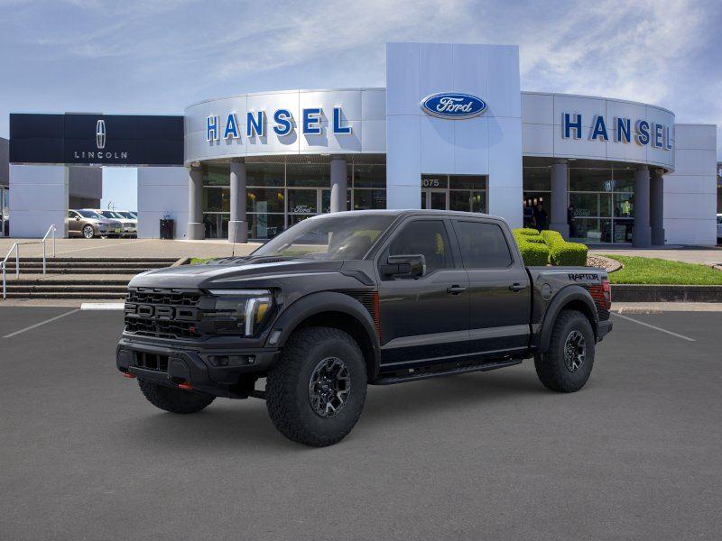 Agate Black Metallic 2026 Ford F-150 Raptor SuperCrew 4WD Pickup Truck Four-Wheel Drive Automatic