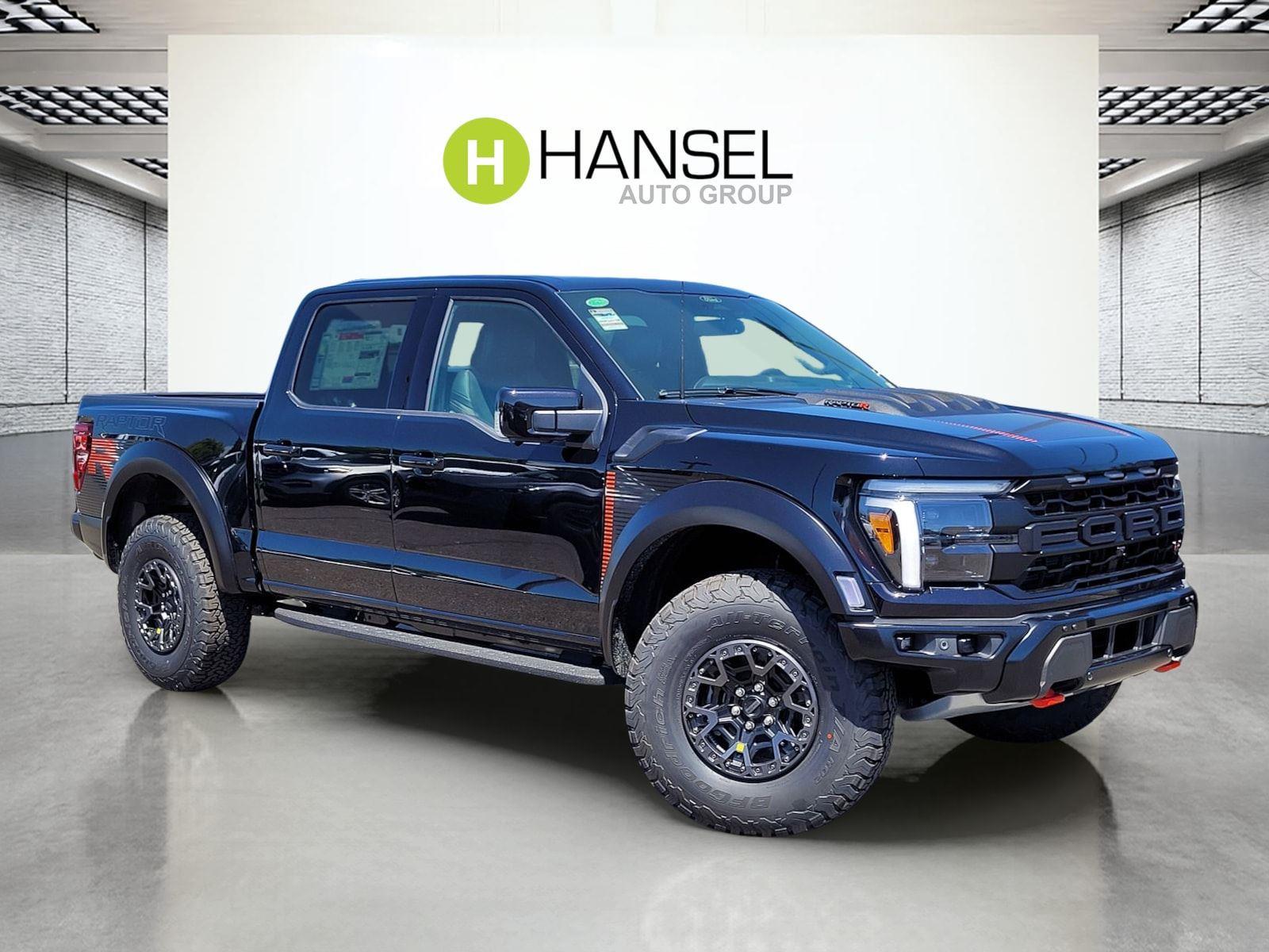 Agate Black Metallic 2026 Ford F-150 Raptor SuperCrew 4WD Pickup Truck Four-Wheel Drive Automatic