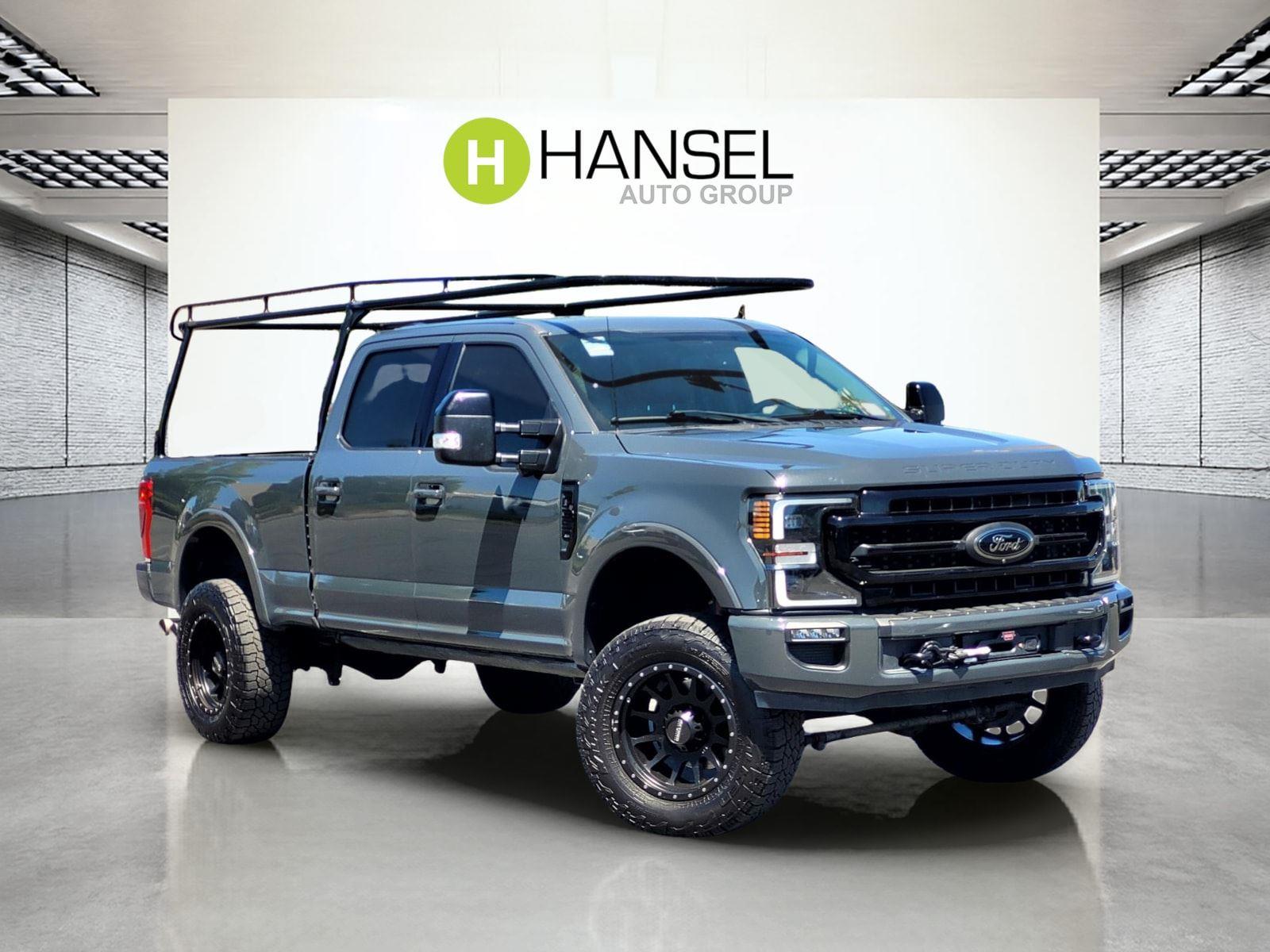 Lithium Gray 2021 Ford F-350 Super Duty Lariat Crew Cab 4WD Pickup Truck Four-Wheel Drive Automatic