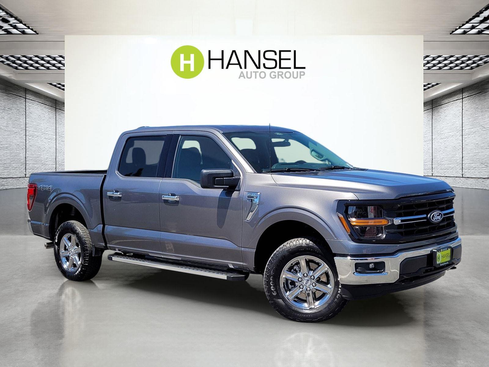 Carbonized Gray 2025 Ford F-150 Pickup Truck Four-Wheel Drive Automatic