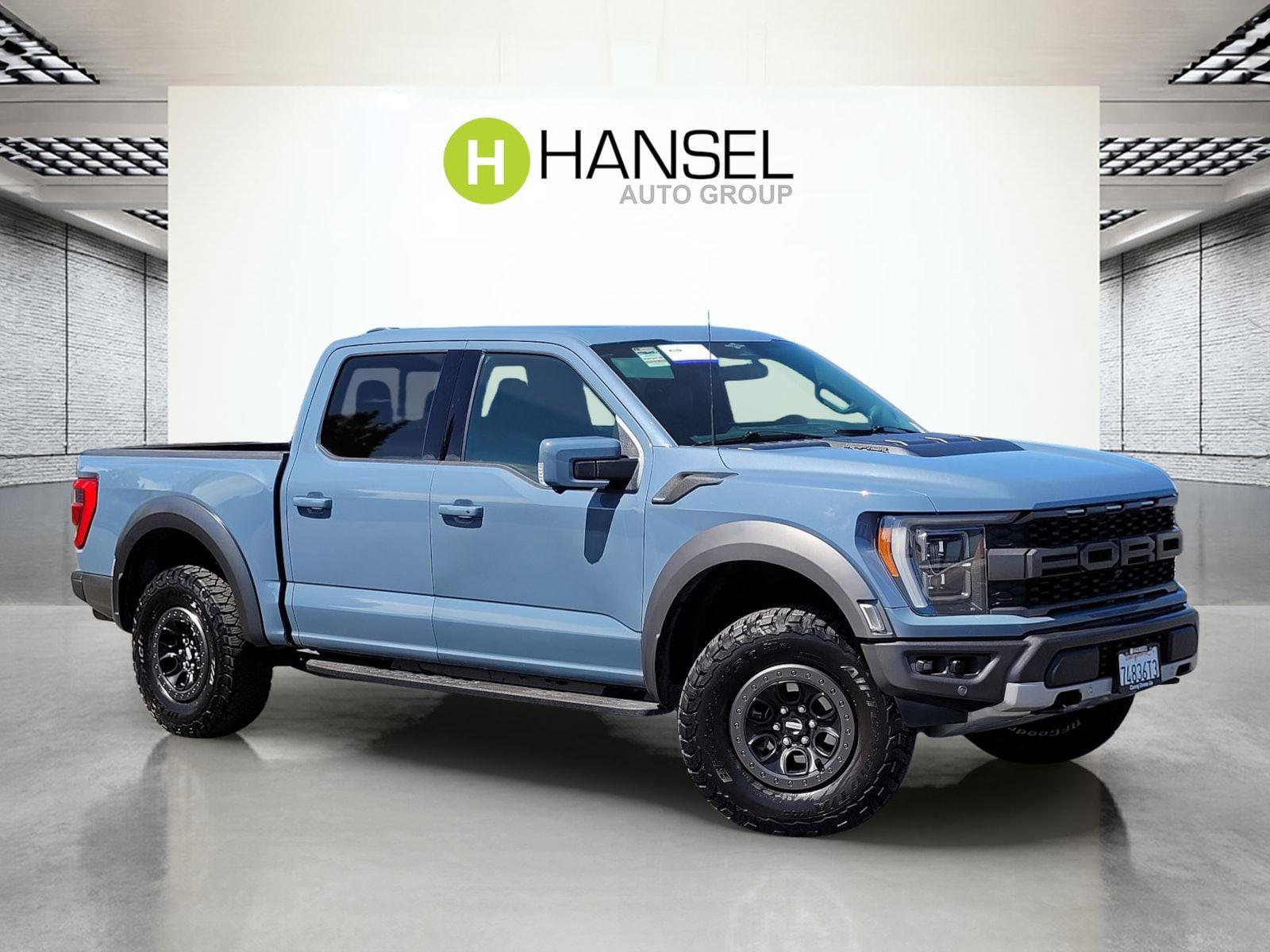 Blue (Azure Gray Metallic Tri-Coat) 2023 Ford F-150 Pickup Truck Four-Wheel Drive Automatic