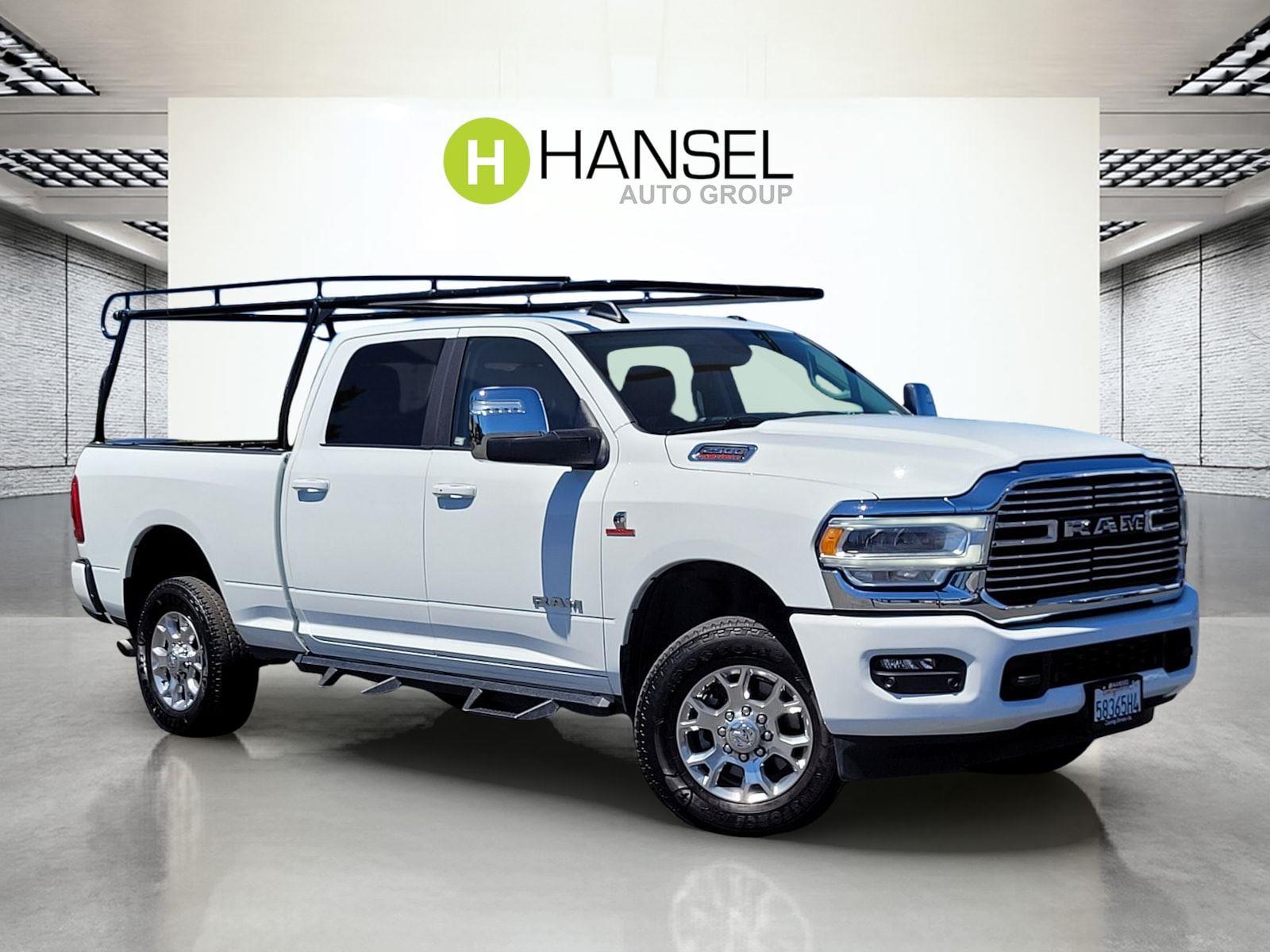 Bright White Clearcoat 2024 RAM 2500 Pickup Truck Four-Wheel Drive 6-Speed Automatic