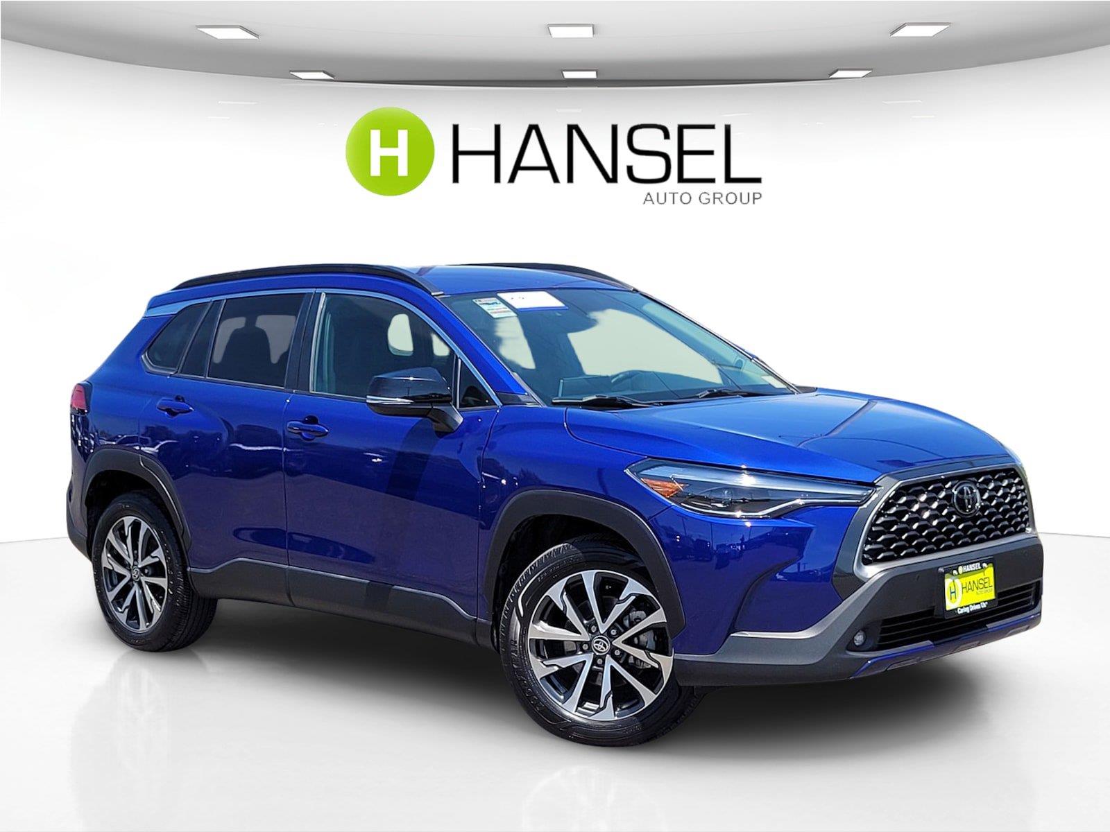 Blue Crush Metallic 2025 Toyota Corolla Cross SUV / Crossover Front-Wheel Drive Continuously Variable Transmission