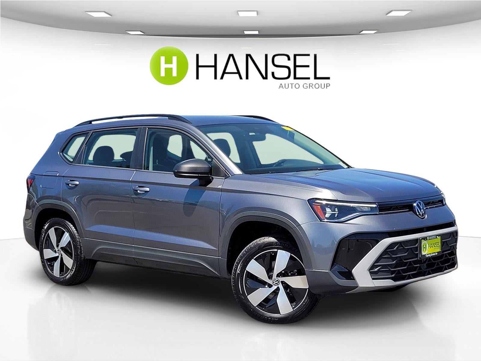 Platinum Gray Metallic 2025 Volkswagen Taos SUV / Crossover All-Wheel Drive Automatic