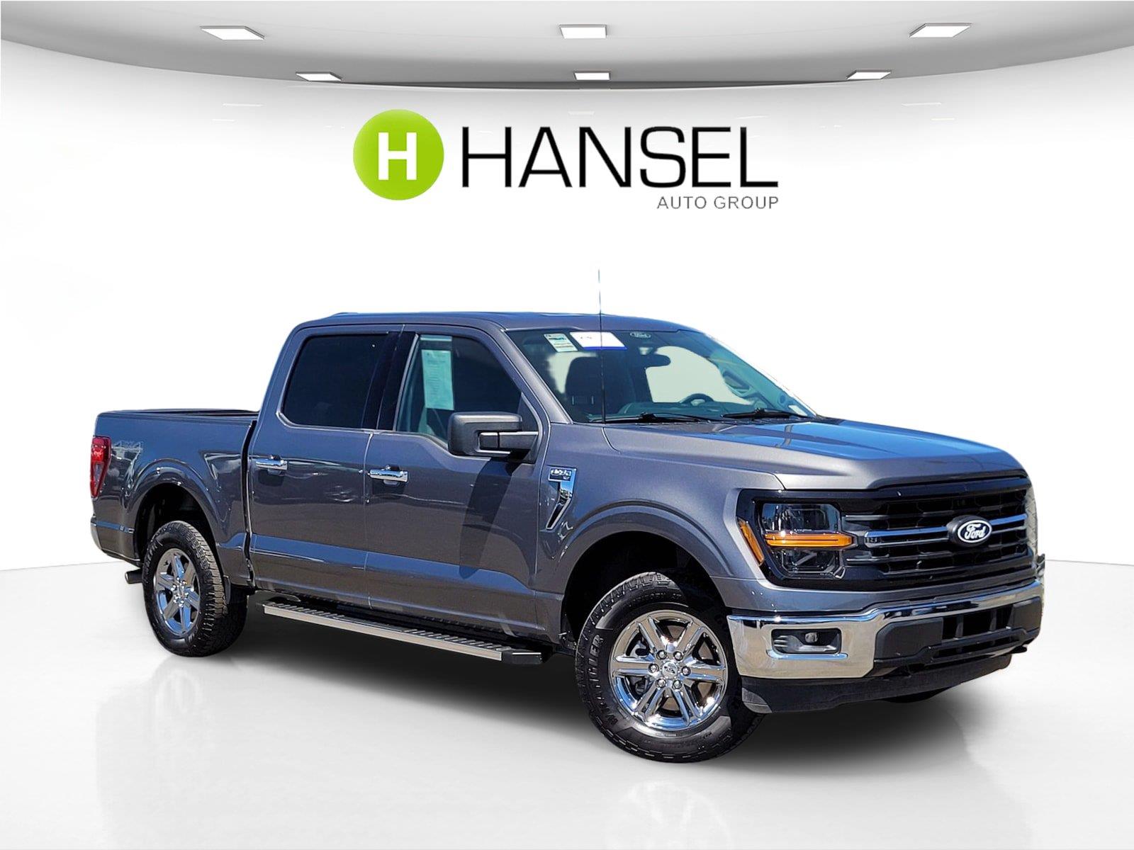 Carbonized Gray 2025 Ford F-150 Pickup Truck Four-Wheel Drive Automatic
