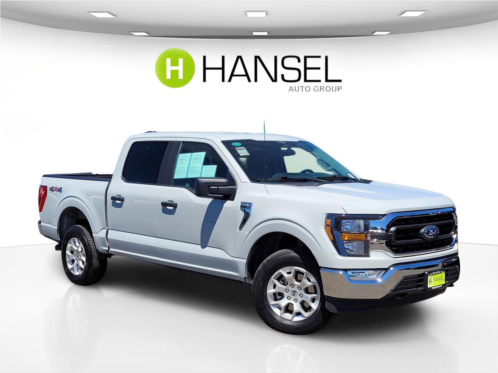 Avalanche Gray 2023 Ford F-150 Pickup Truck Four-Wheel Drive Automatic