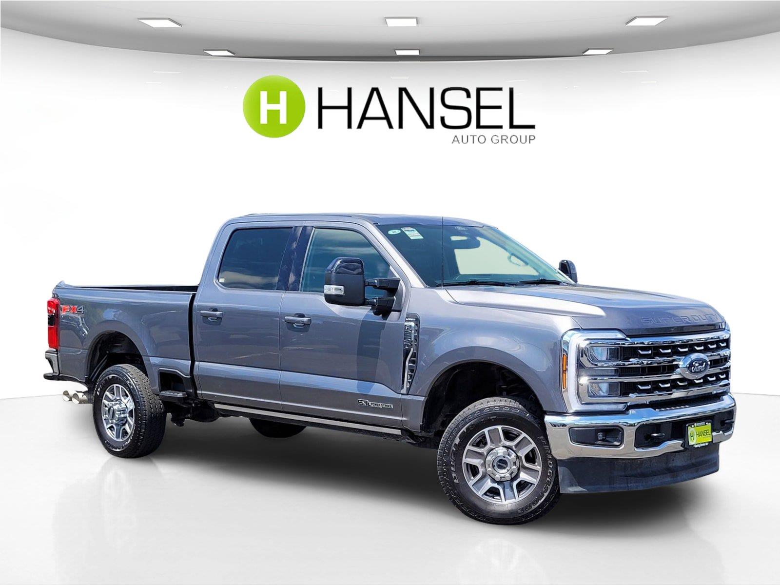 Carbonized Gray 2024 Ford F-250 Super Duty Pickup Truck Four-Wheel Drive Automatic