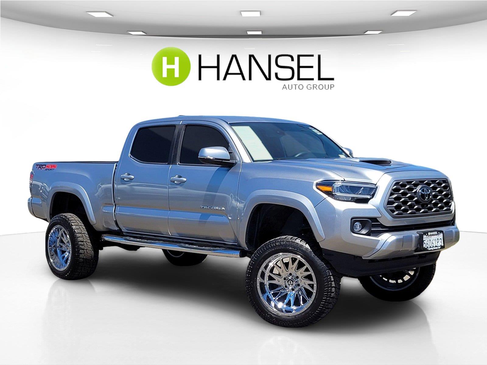 Celestial Silver Metallic 2022 Toyota Tacoma Pickup Truck Four-Wheel Drive 6-Speed Automatic