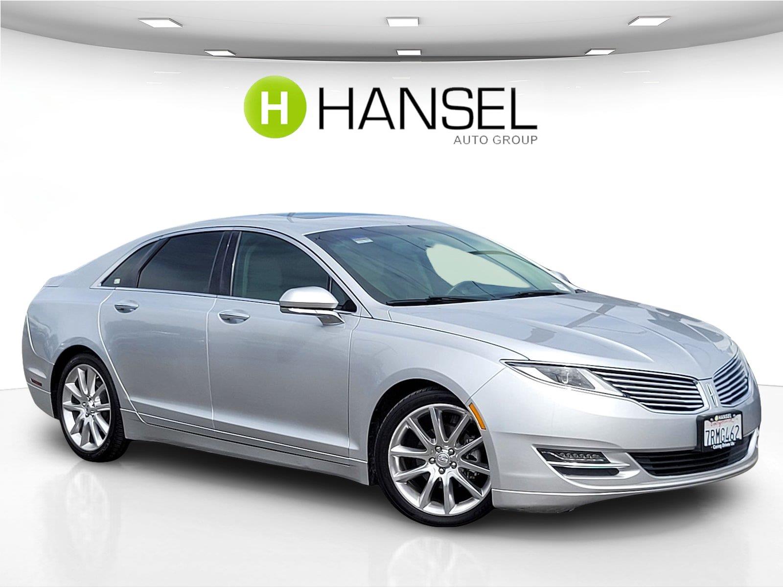 Ingot Silver Metallic 2016 Lincoln MKZ Hybrid Sedan Front-Wheel Drive Continuously Variable Transmission