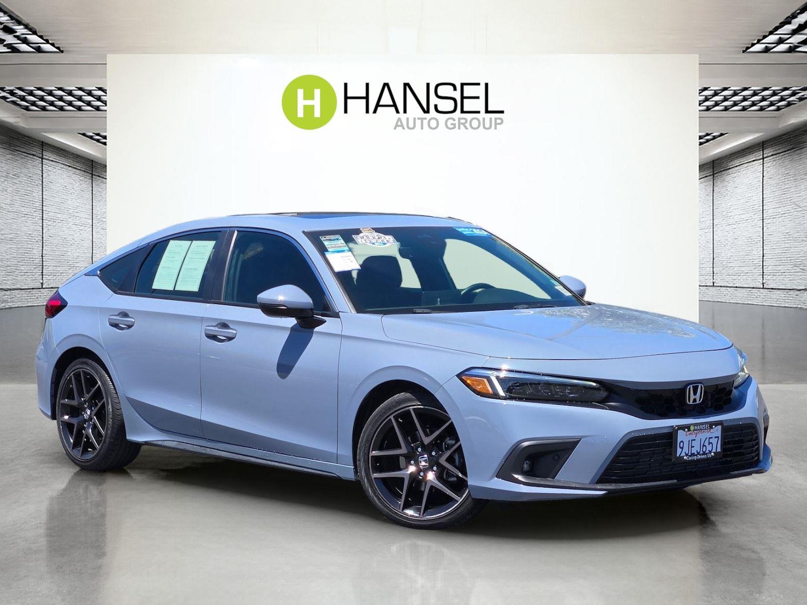 Sonic Gray Pearl 2024 Honda Civic Hatchback Sport Touring FWD Hatchback Front-Wheel Drive Continuously Variable Transmission