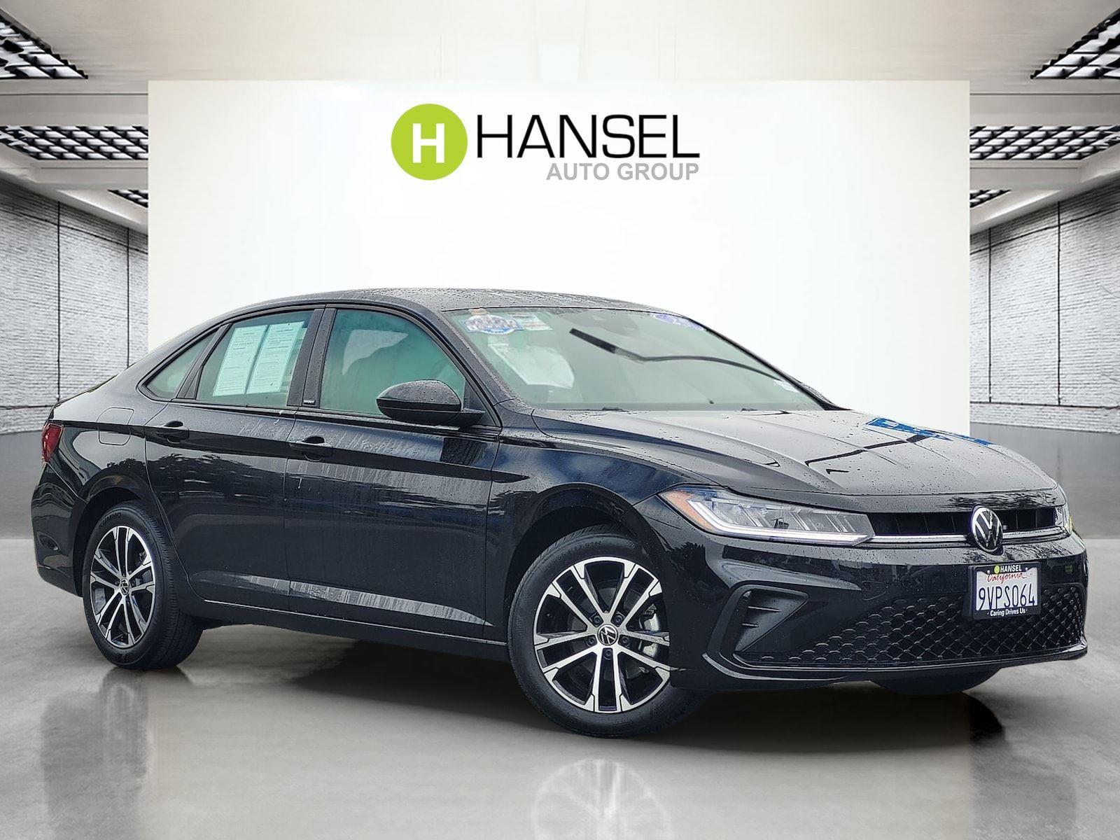 Deep Black Pearl 2025 Volkswagen Jetta Sedan Front-Wheel Drive Automatic