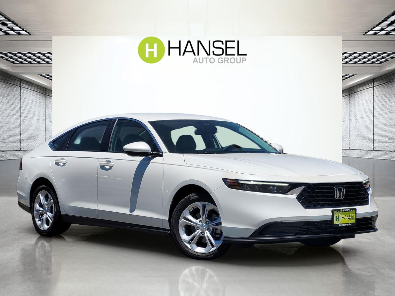 Platinum White Pearl 2026 Honda Accord Sedan Front-Wheel Drive Continuously Variable Transmission