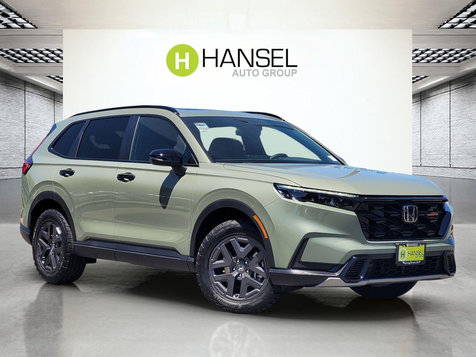 Ash Green Metallic 2026 Honda CR-V Hybrid SUV / Crossover All-Wheel Drive 1-Speed Dual Clutch