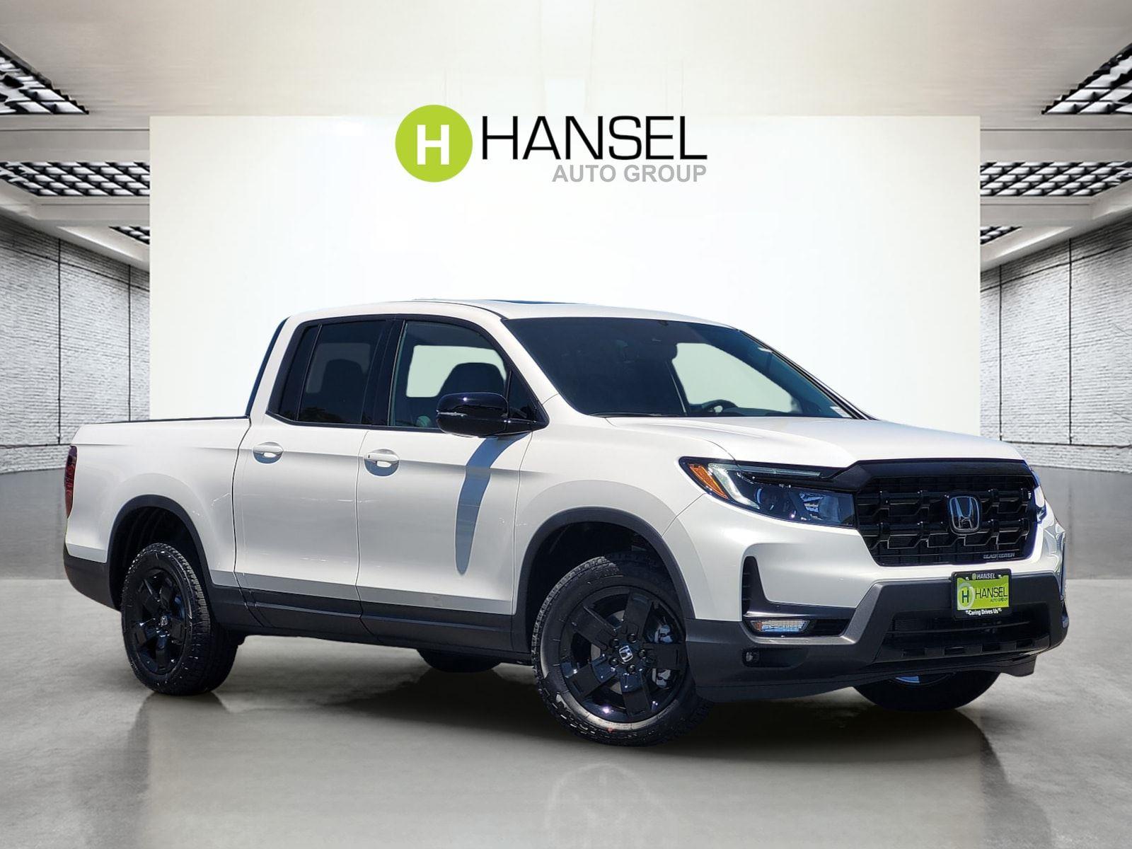 Platinum White Pearl 2026 Honda Ridgeline Pickup Truck All-Wheel Drive Automatic