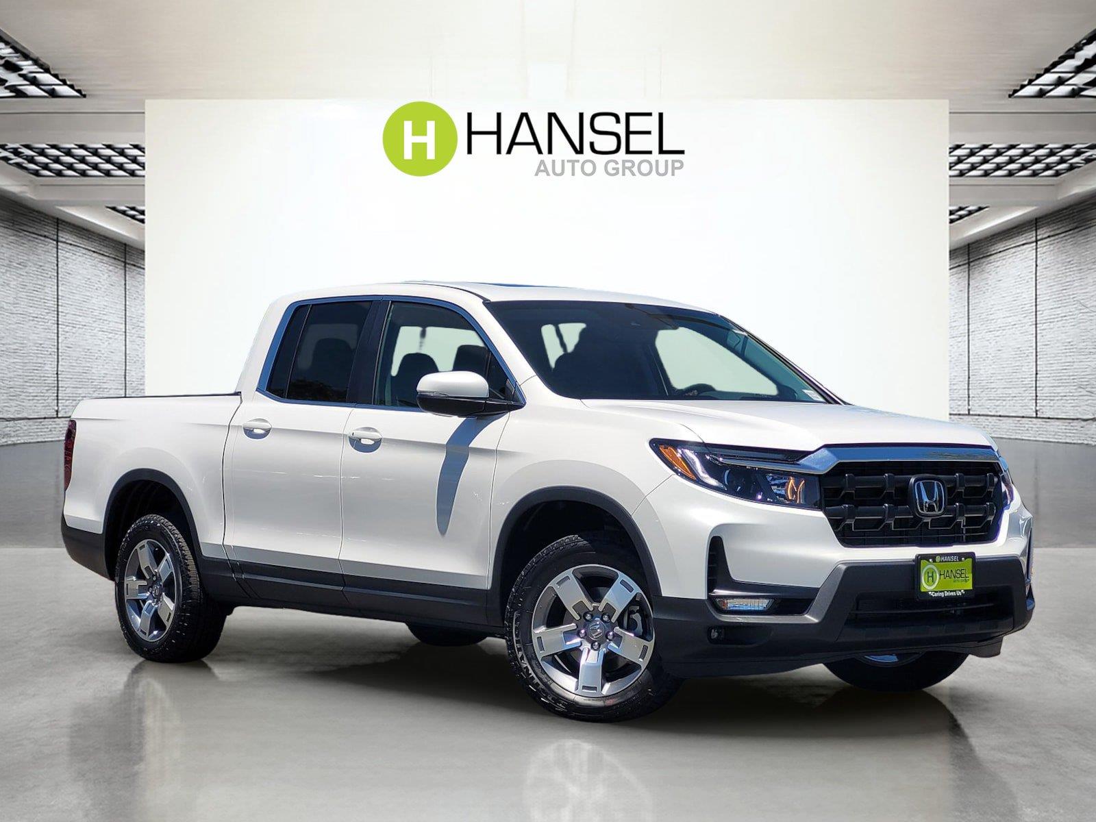 Platinum White Pearl 2026 Honda Ridgeline Pickup Truck All-Wheel Drive 9-Speed Automatic
