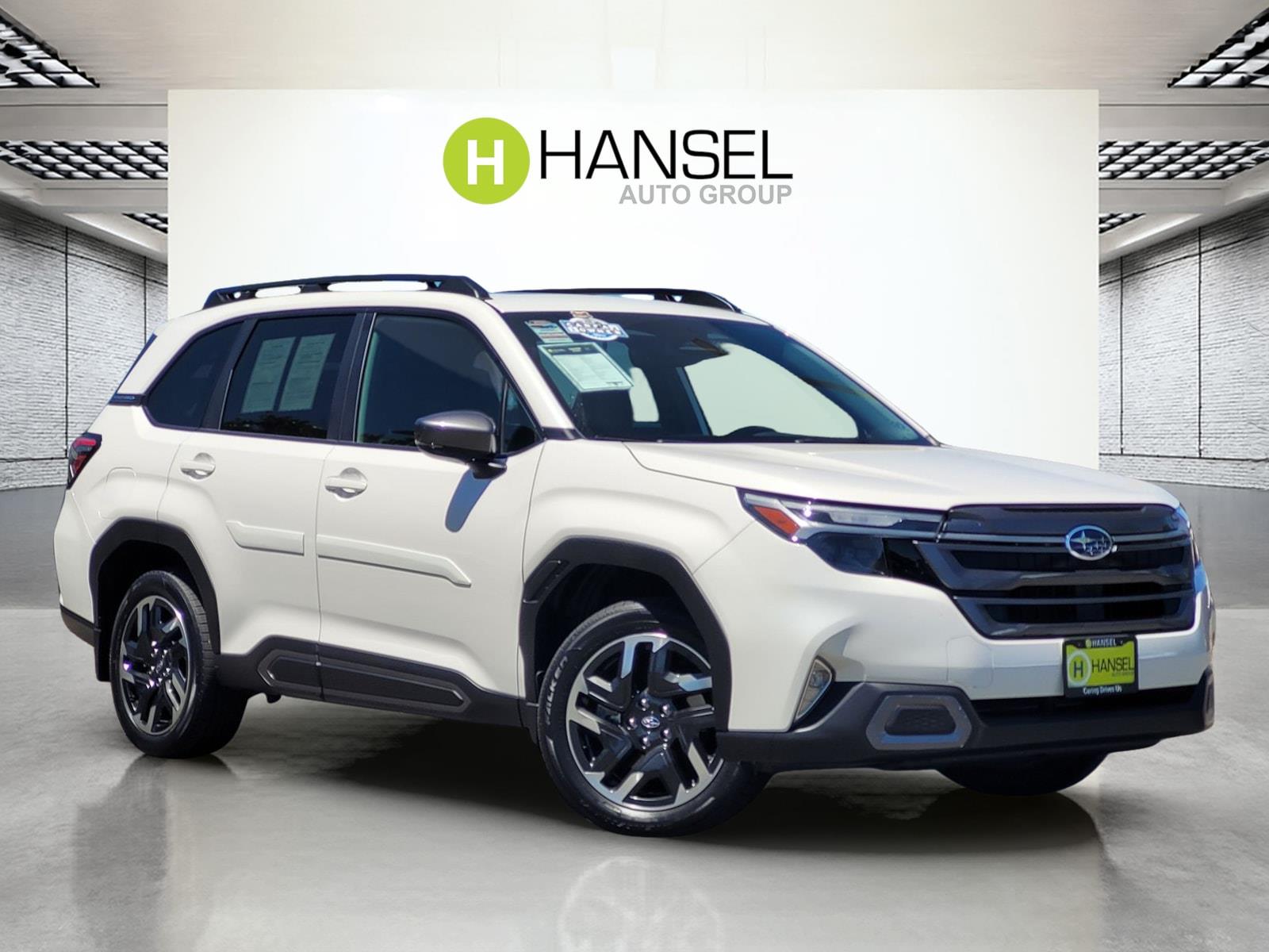 Crystal White Pearl 2025 Subaru Forester SUV / Crossover All-Wheel Drive Continuously Variable Transmission