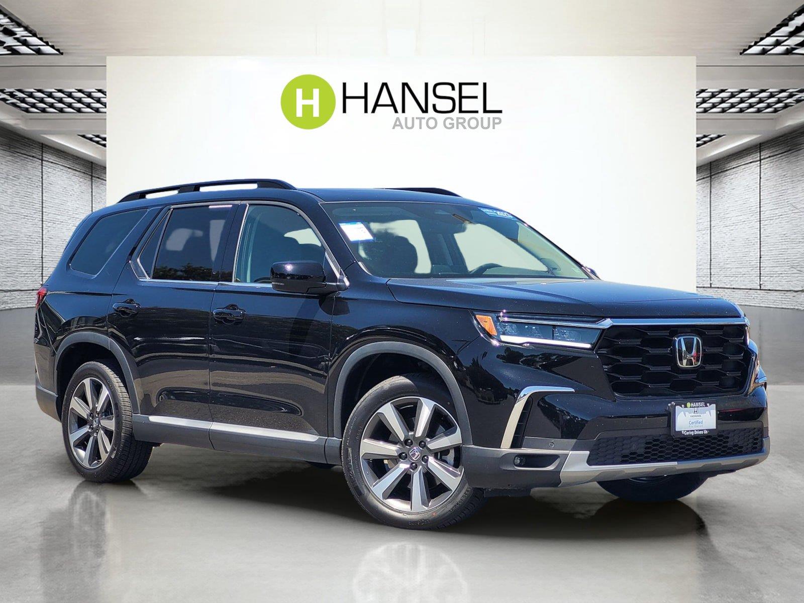 Crystal Black Pearl 2023 Honda Pilot SUV / Crossover All-Wheel Drive Automatic