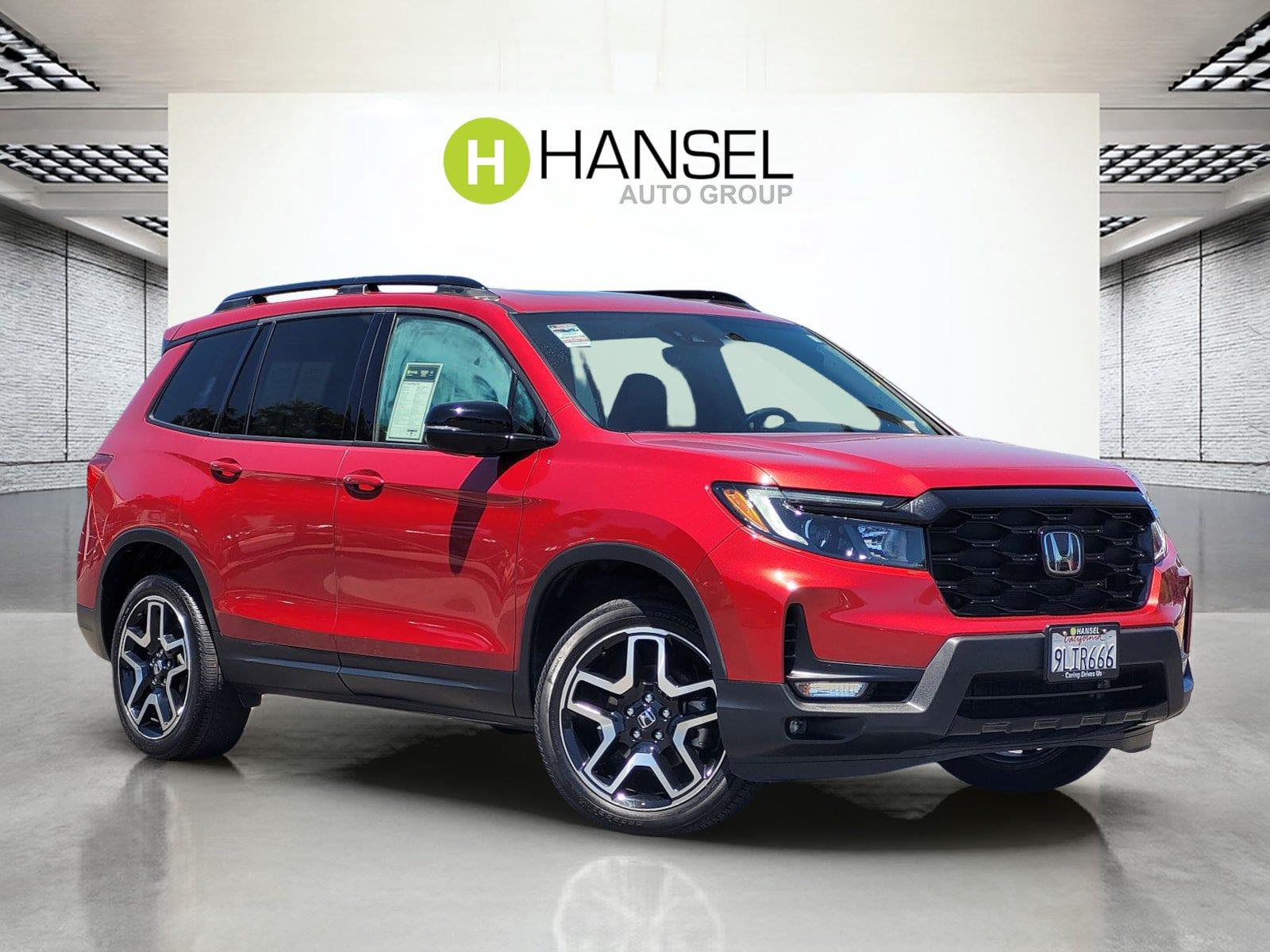 Radiant Red Metallic II 2023 Honda Passport SUV / Crossover All-Wheel Drive 9-Speed Automatic