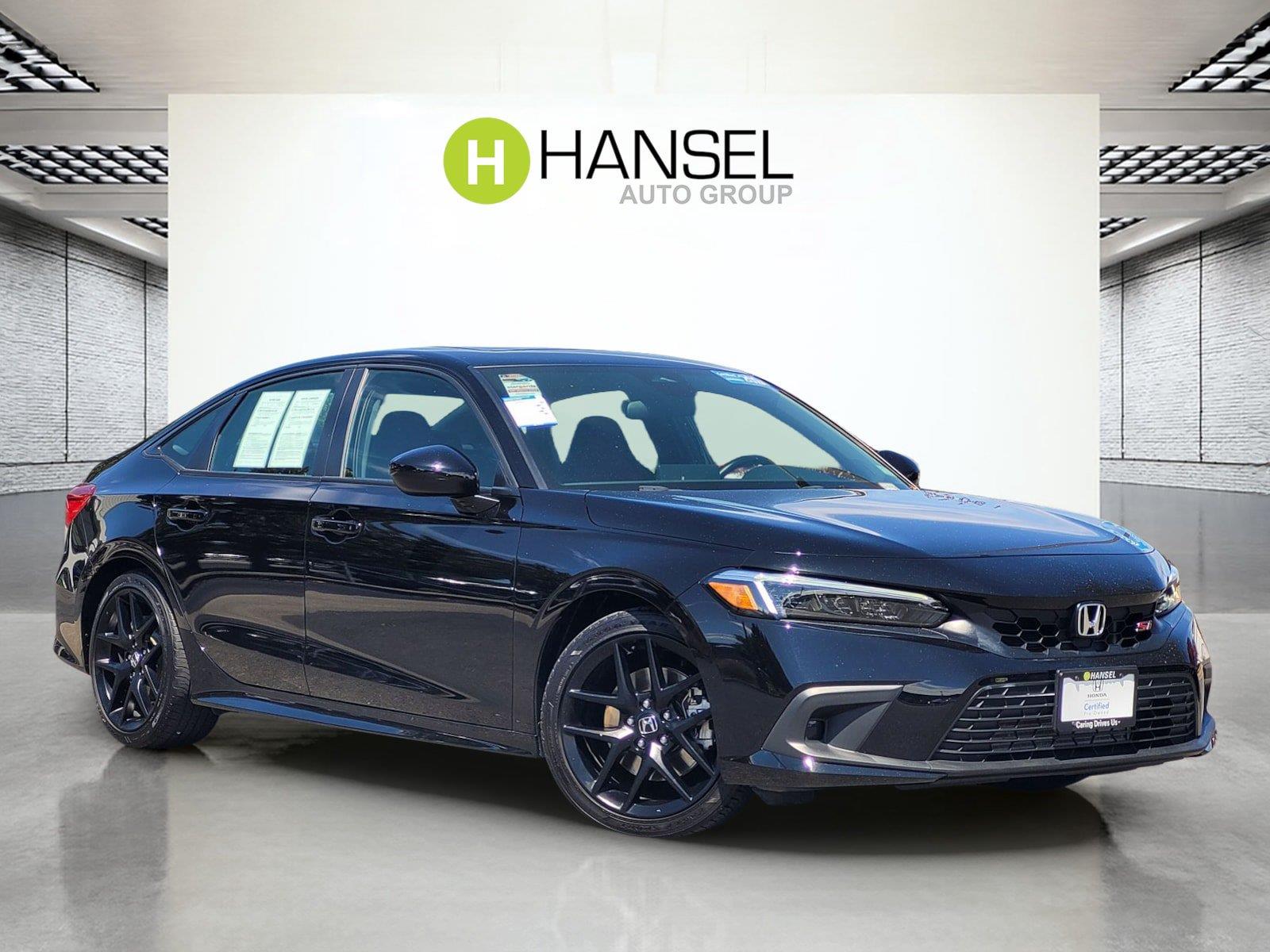 Crystal Black Pearl 2024 Honda Civic Sedan Front-Wheel Drive 6-Speed Manual