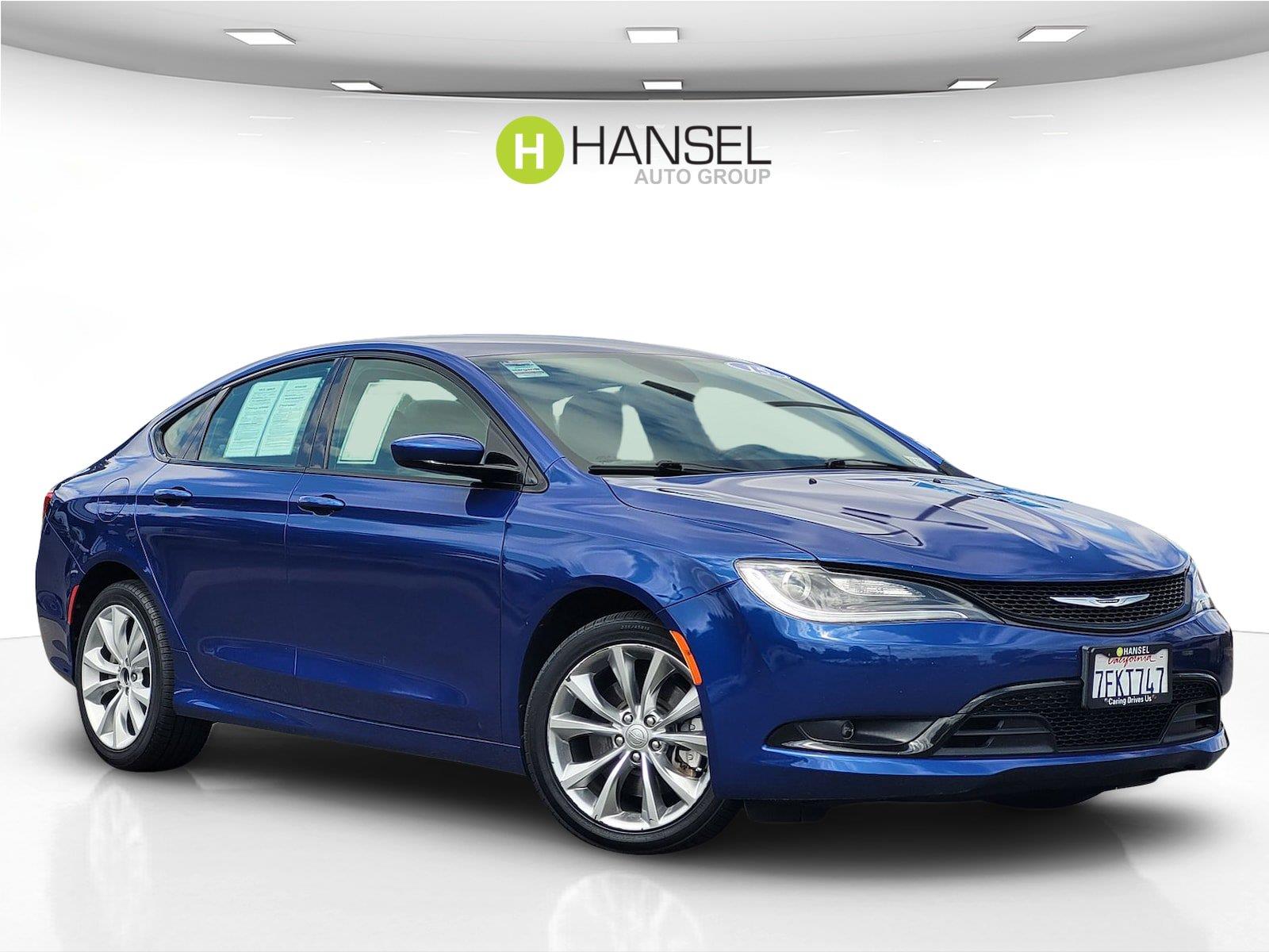  2015 Chrysler 200 S Sedan FWD   