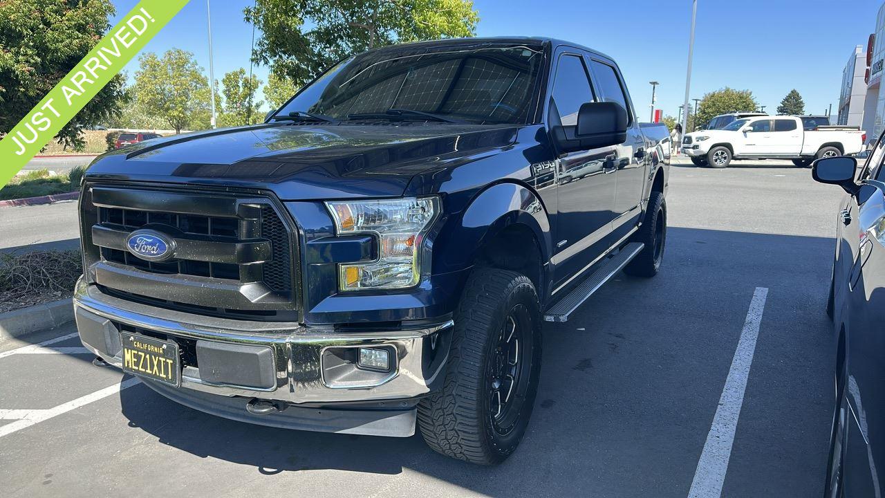 Blue Jeans 2017 Ford F-150 Pickup Truck Four-Wheel Drive 6-Speed Automatic
