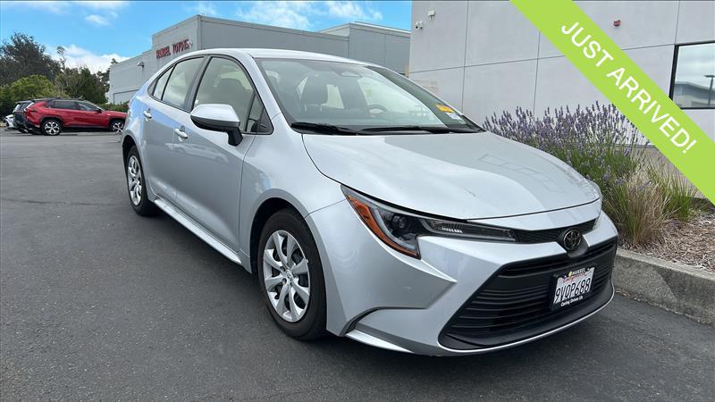 Classic Silver Metallic 2026 Toyota Corolla Sedan Front-Wheel Drive Continuously Variable Transmission