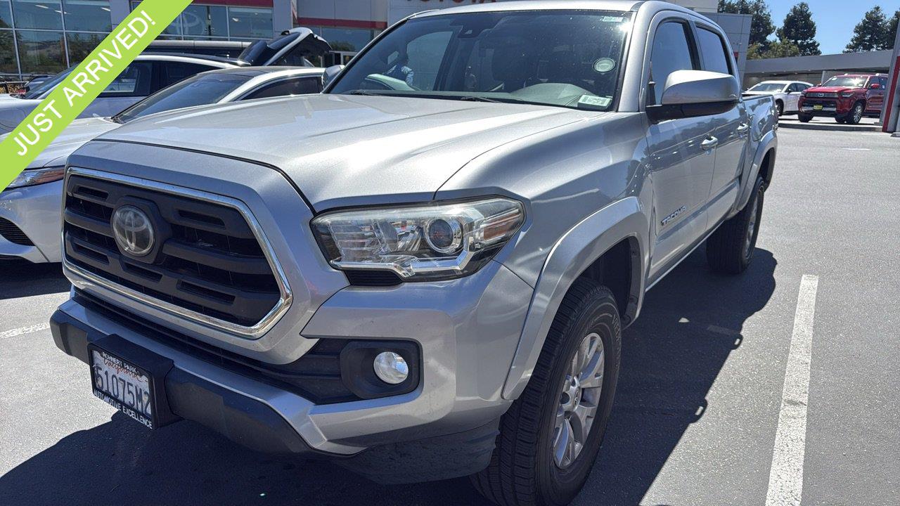 Silver Sky Metallic 2018 Toyota Tacoma Pickup Truck 4X2 Automatic