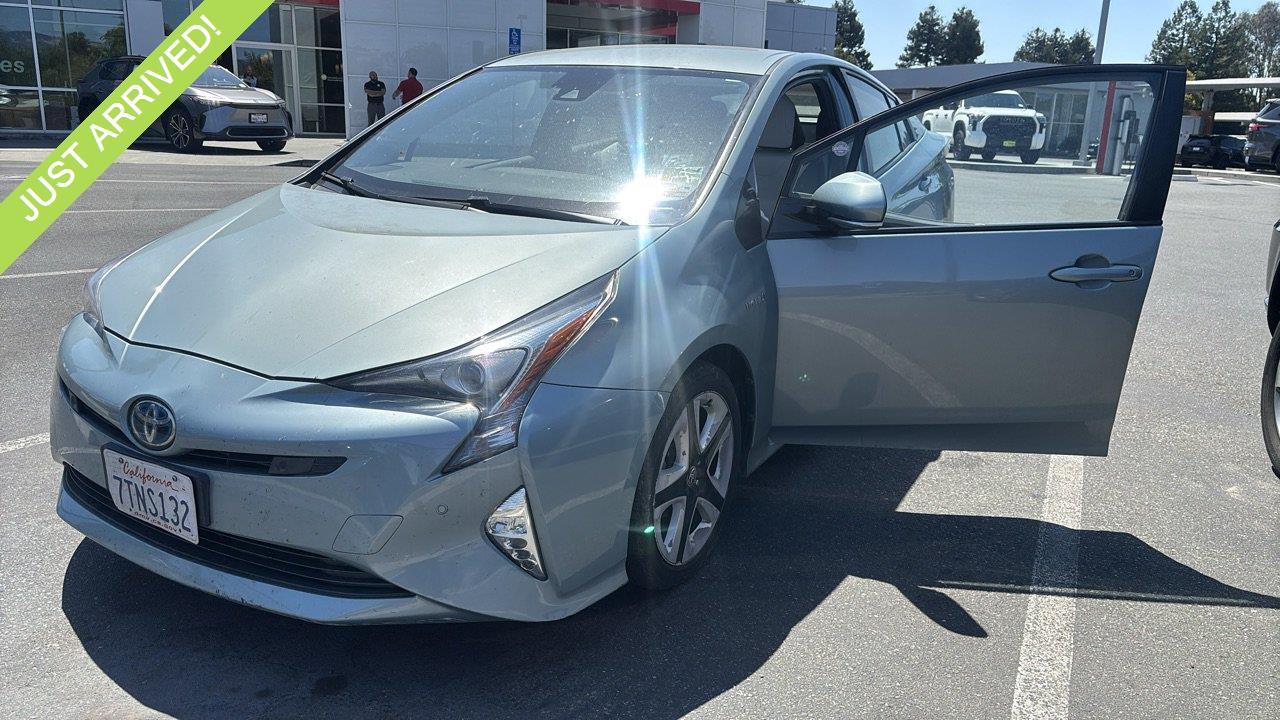 Sea Glass Pearl 2016 Toyota Prius Hatchback Front-Wheel Drive Continuously Variable Transmission