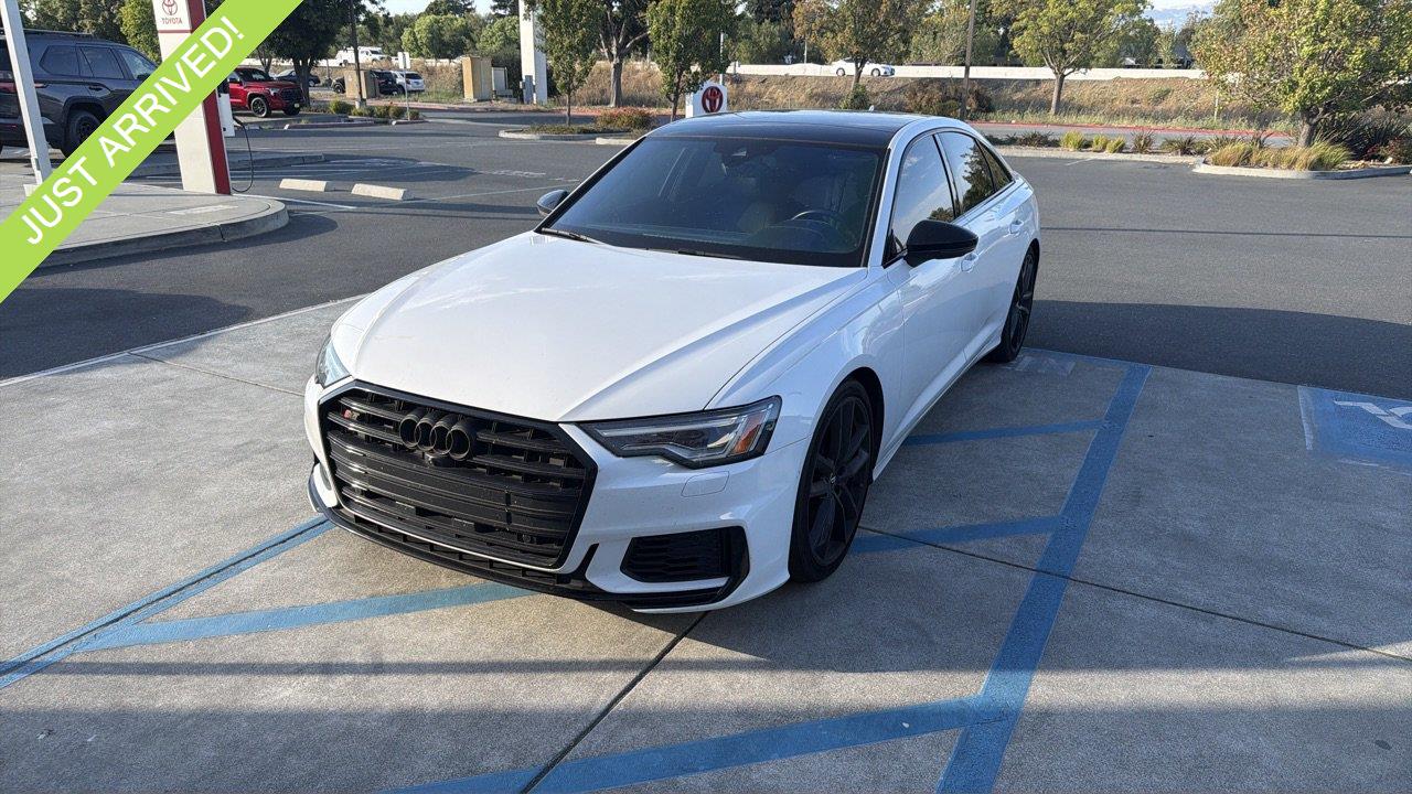 Glacier White Metallic 2020 Audi S6 Sedan All-Wheel Drive Automatic
