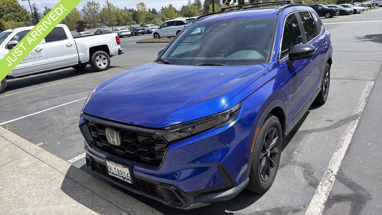 Still Night Pearl 2024 Honda CR-V Hybrid SUV / Crossover Front-Wheel Drive Continuously Variable Transmission
