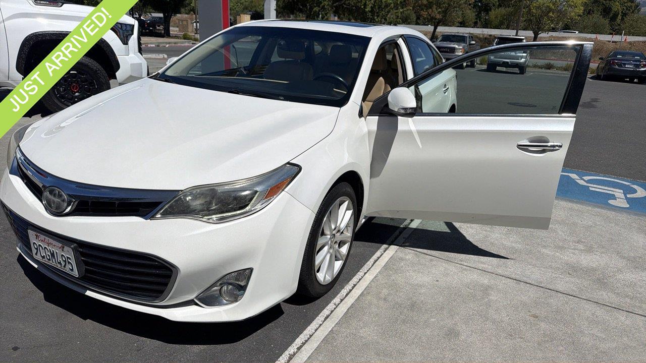 White (Blizzard Pearl) 2013 Toyota Avalon Sedan Front-Wheel Drive 6-Speed Automatic