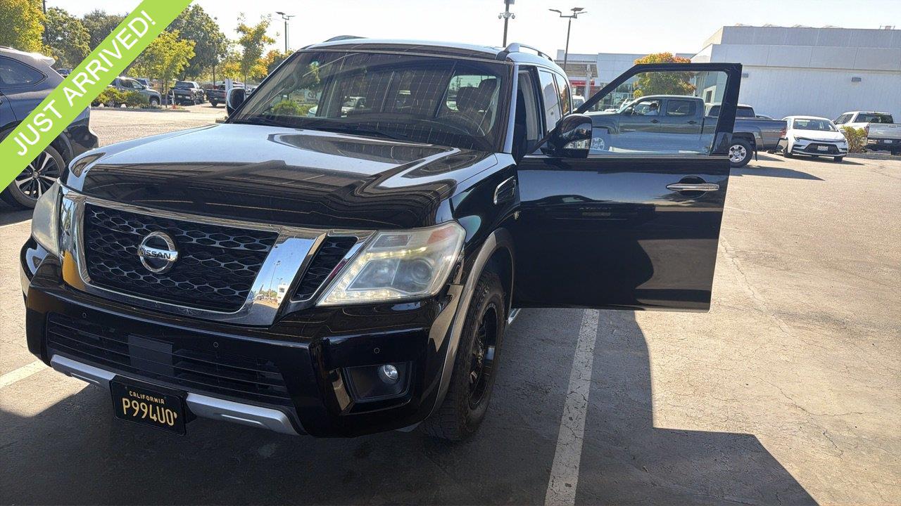 Super Black 2017 Nissan Armada SUV / Crossover 4X2 Automatic