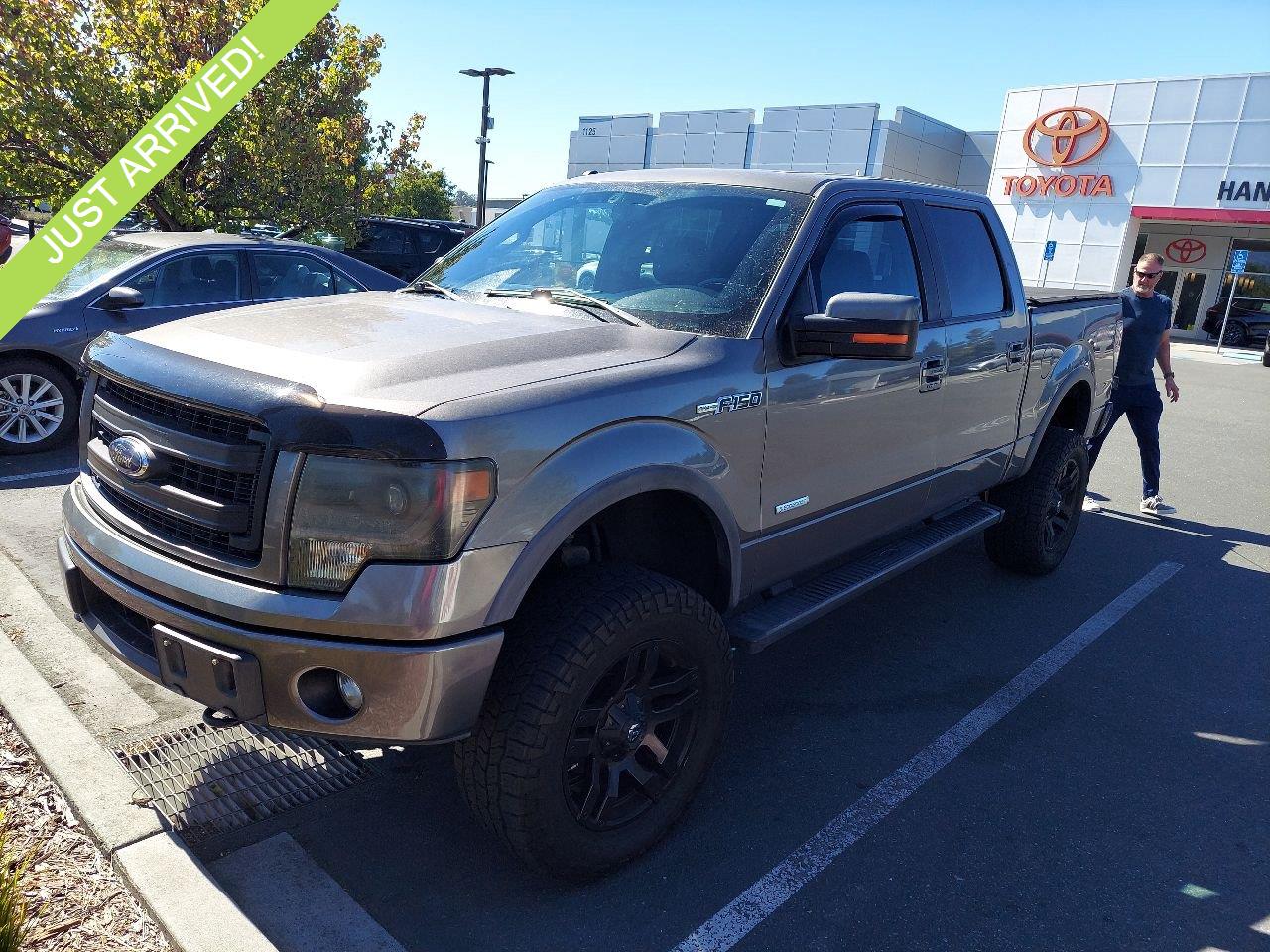 Sterling Gray Metallic 2014 Ford F-150 Pickup Truck Four-Wheel Drive 6-Speed Automatic