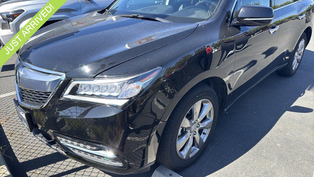 Black 2016 Acura MDX SUV / Crossover All-Wheel Drive Automatic