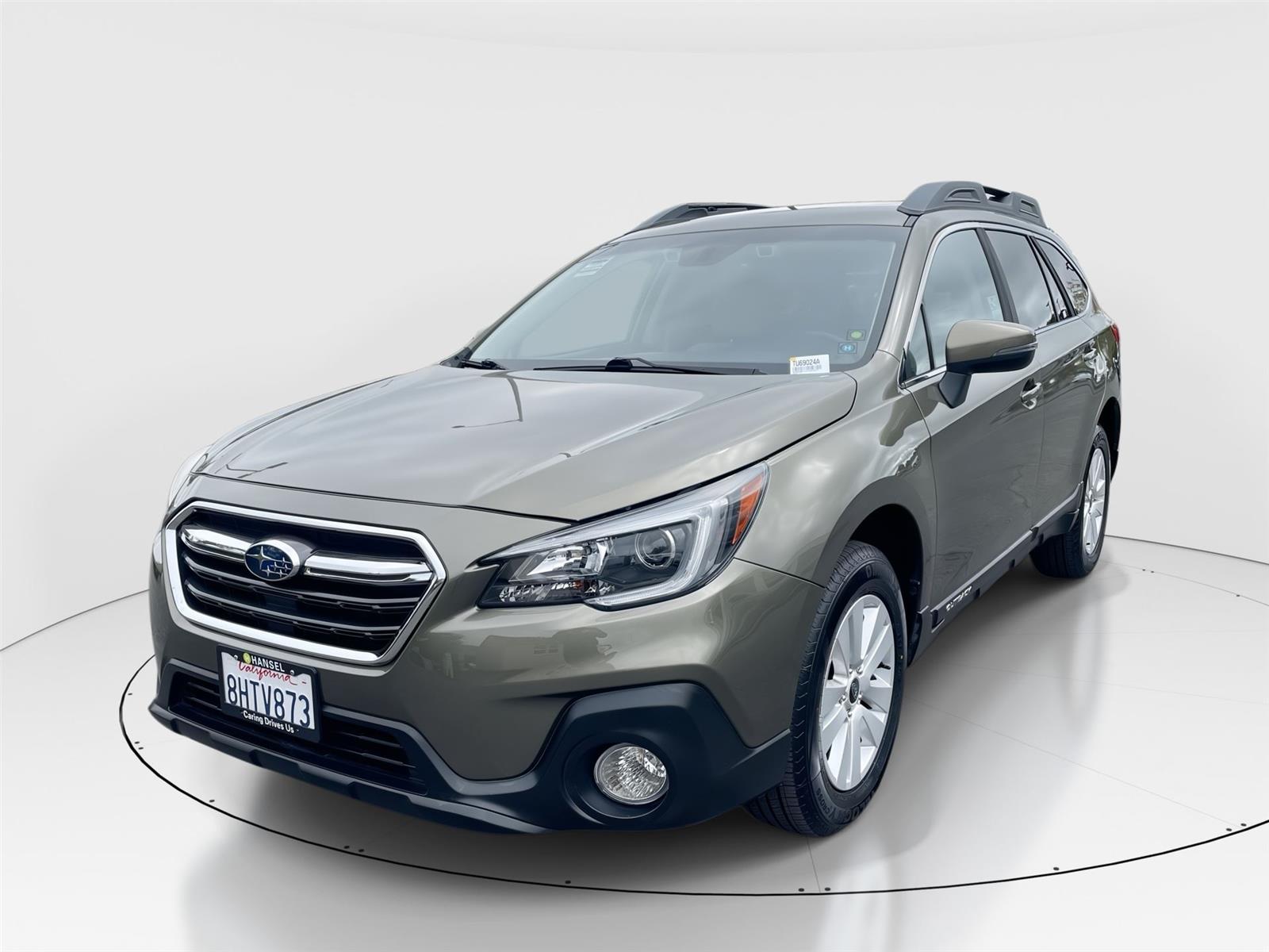 Wilderness Green Metallic 2018 Subaru Outback 2.5i Premium AWD Wagon All-Wheel Drive Continuously Variable Transmission
