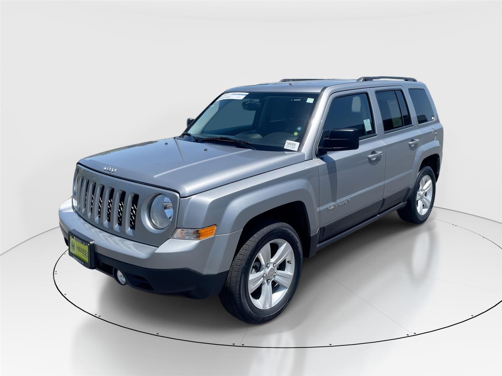 Billet Silver Metallic Clearcoat 2017 Jeep Patriot Latitude 4WD SUV / Crossover Four-Wheel Drive 6-Speed Automatic