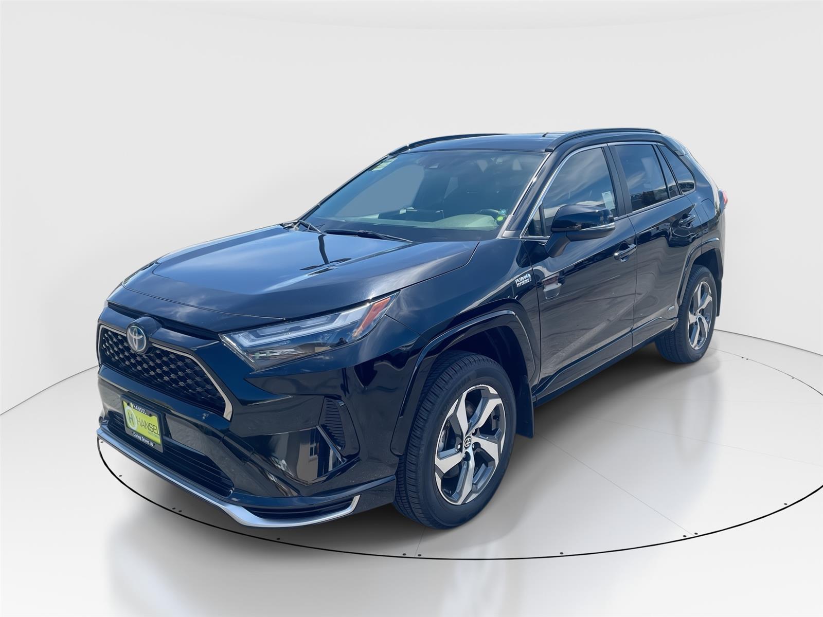 Midnight Black Metallic 2023 Toyota RAV4 Prime SE AWD SUV / Crossover All-Wheel Drive Continuously Variable Transmission