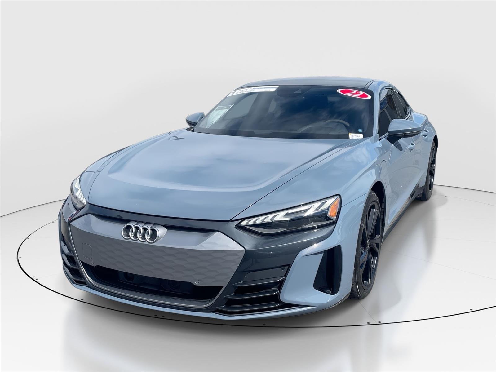 Kemora Gray Metallic 2022 Audi e-tron GT Sedan All-Wheel Drive Automatic