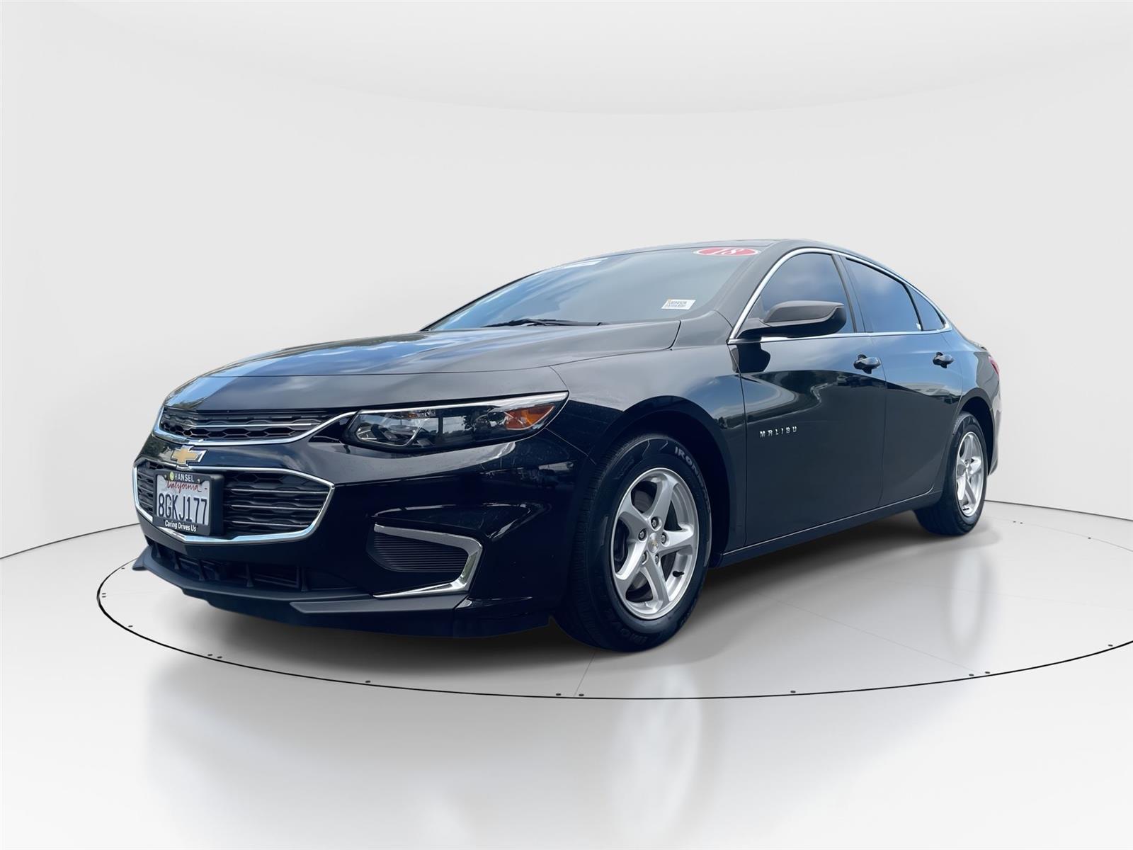 Mosaic Black Metallic 2018 Chevrolet Malibu Sedan Front-Wheel Drive 6-Speed Automatic
