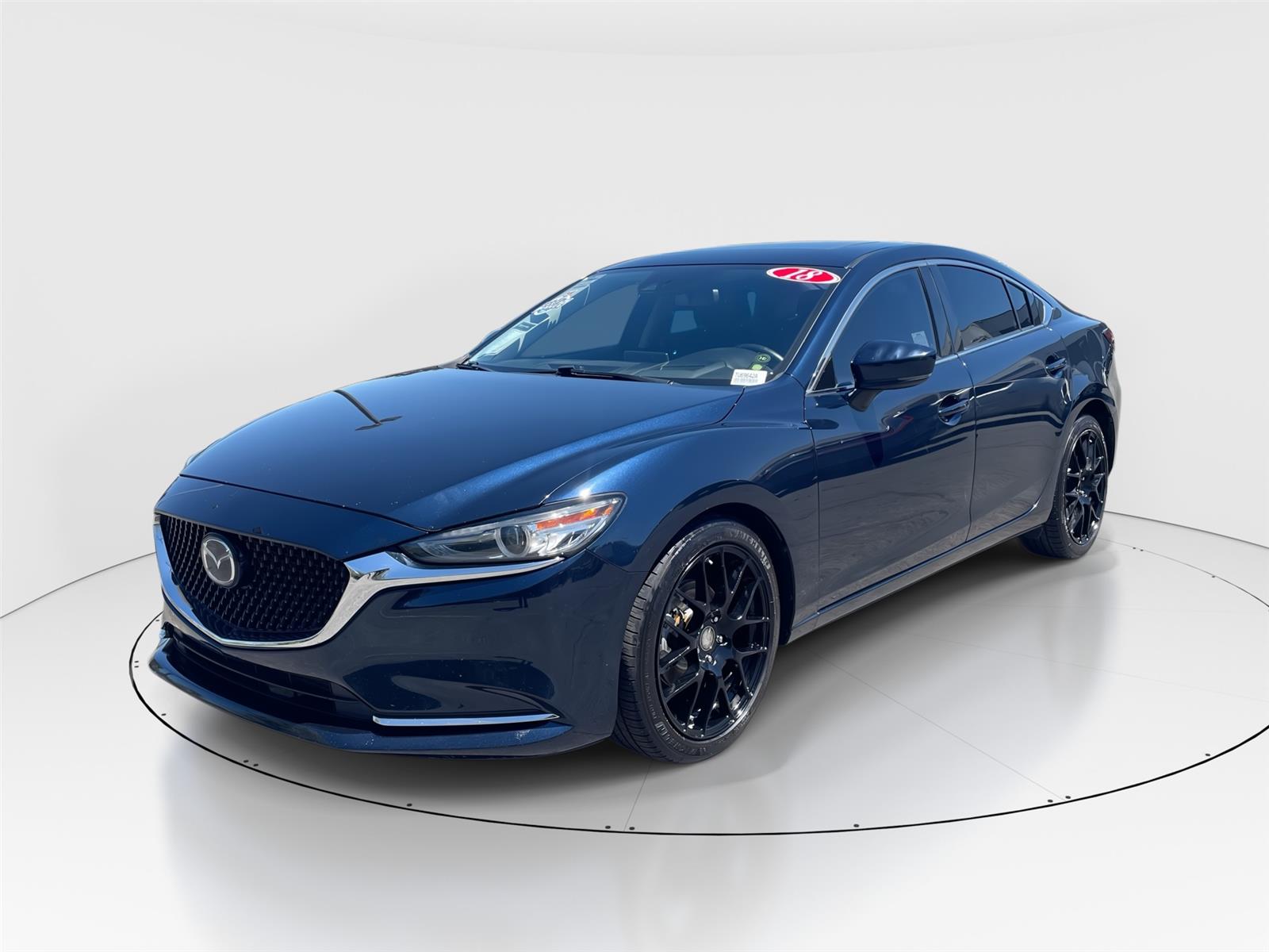 Deep Crystal Blue 2018 Mazda MAZDA6 Sedan Front-Wheel Drive Automatic