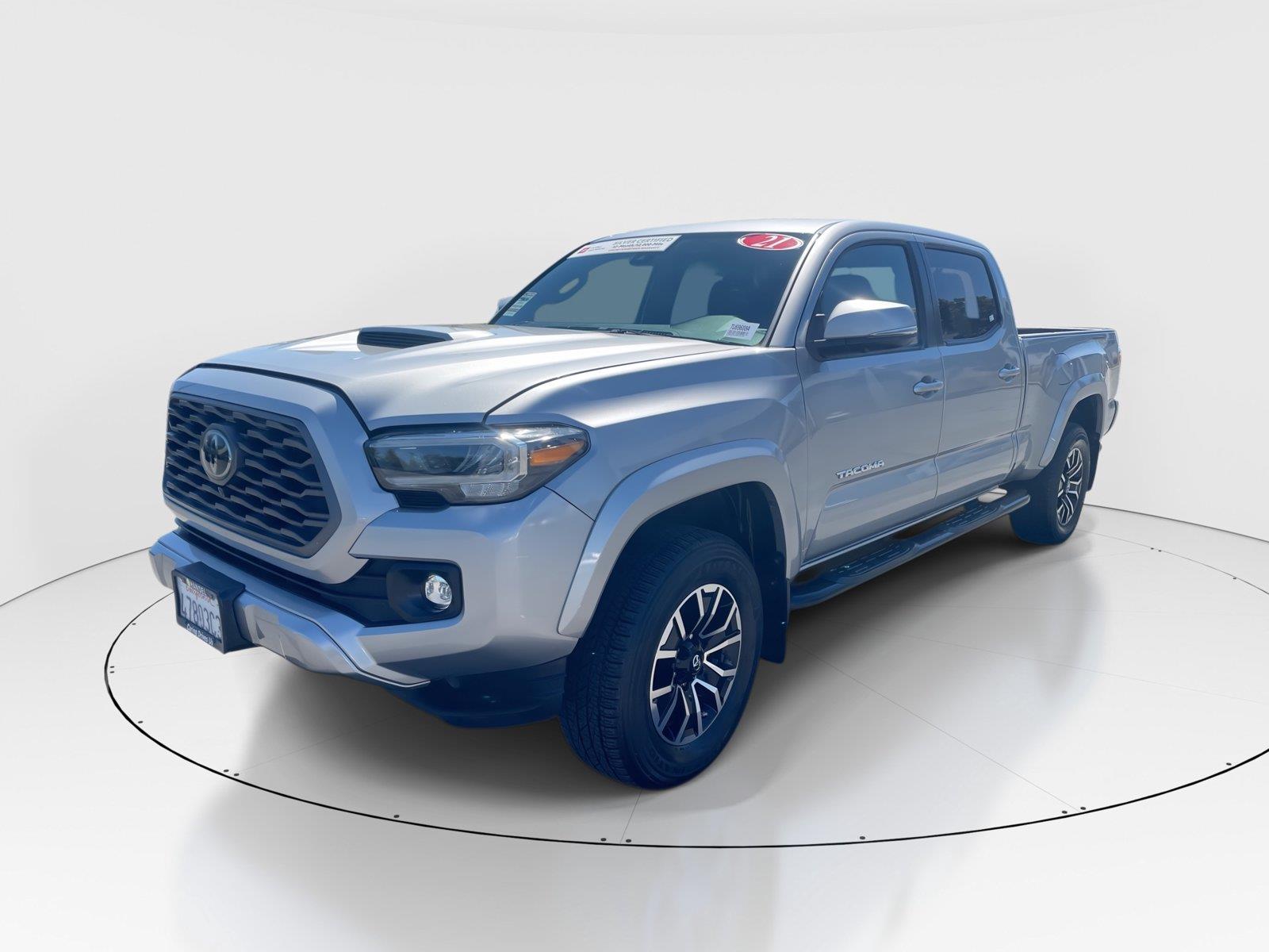Silver Sky Metallic 2021 Toyota Tacoma Pickup Truck 4X2 Automatic