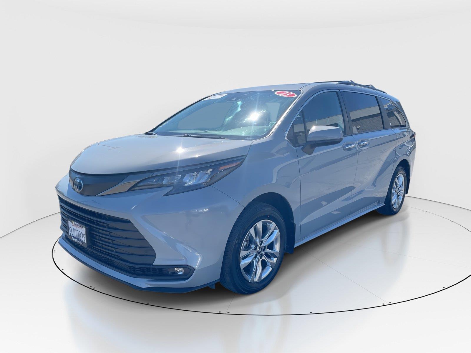 Cement 2023 Toyota Sienna Minivan All-Wheel Drive Continuously Variable Transmission
