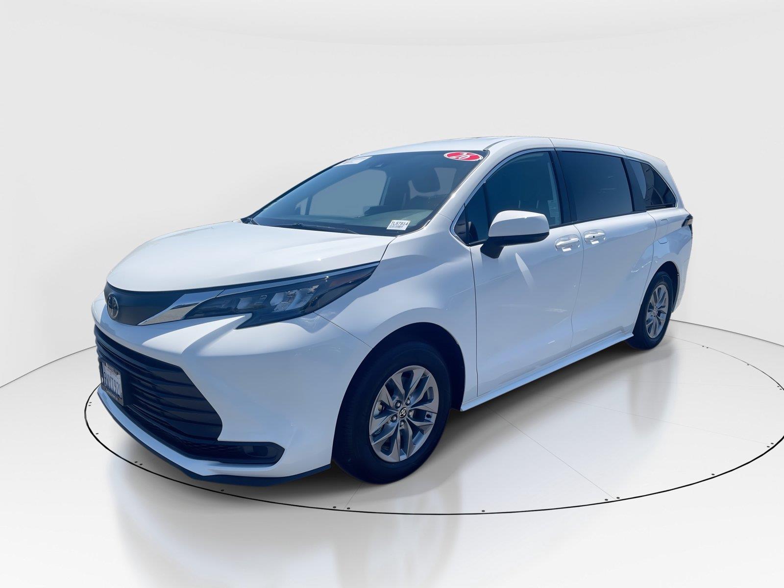Ice Cap 2026 Toyota Sienna Minivan All-Wheel Drive Continuously Variable Transmission