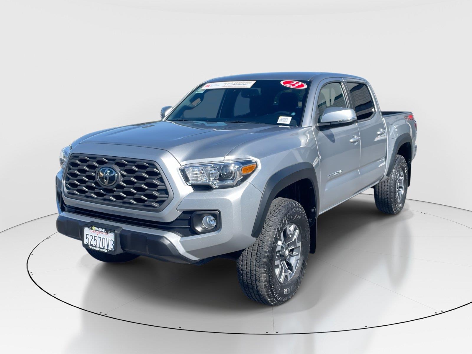 Celestial Silver Metallic 2023 Toyota Tacoma Pickup Truck Four-Wheel Drive Automatic