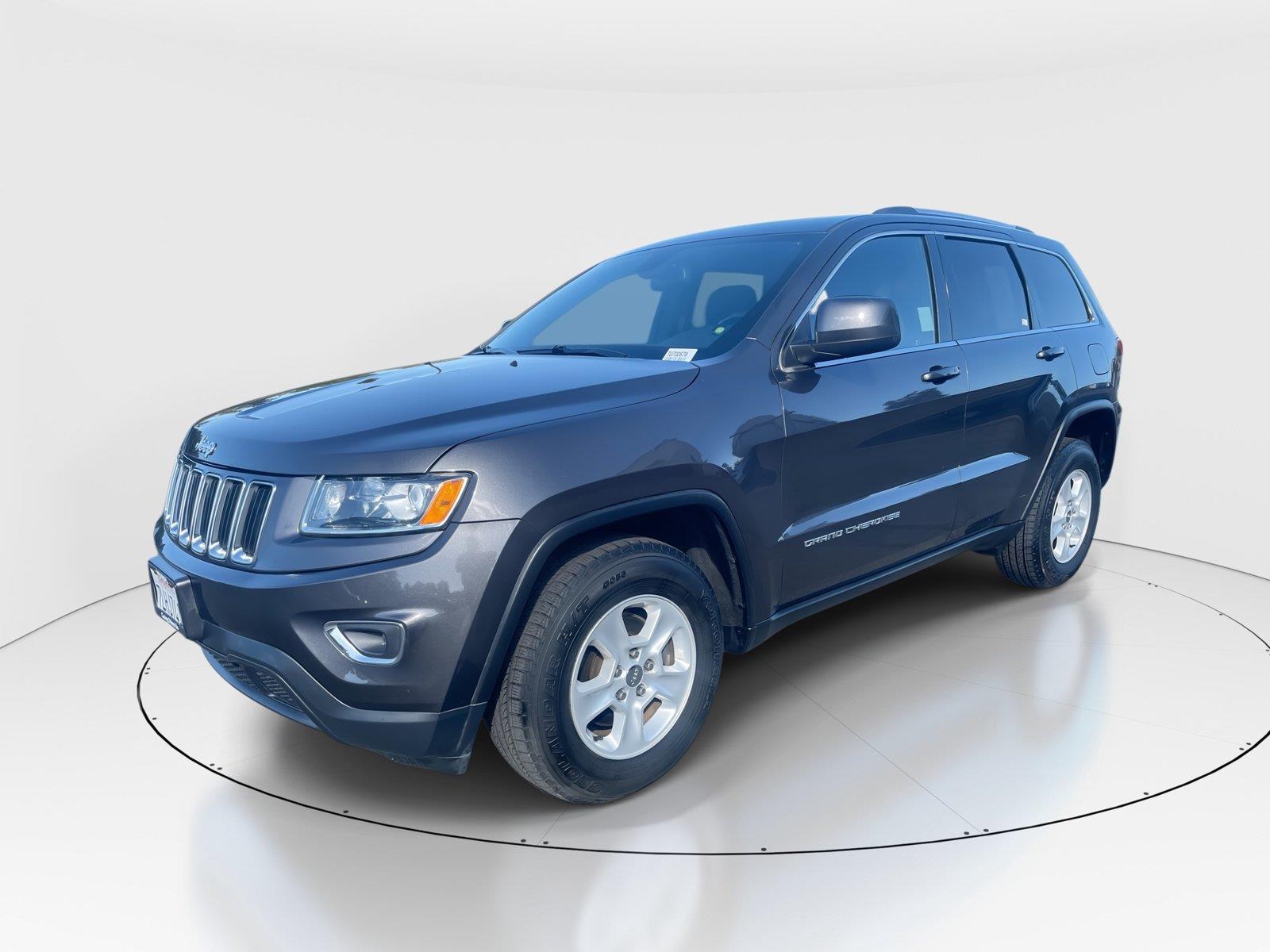 Gray (Granite Crystal Metallic Clearcoat) 2015 Jeep Grand Cherokee SUV / Crossover Four-Wheel Drive 8-Speed Automatic