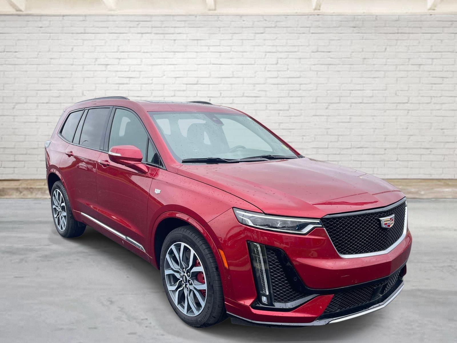 Radiant Red Tintcoat 2024 Cadillac XT6 Sport AWD SUV / Crossover Four-Wheel Drive 9-Speed Automatic