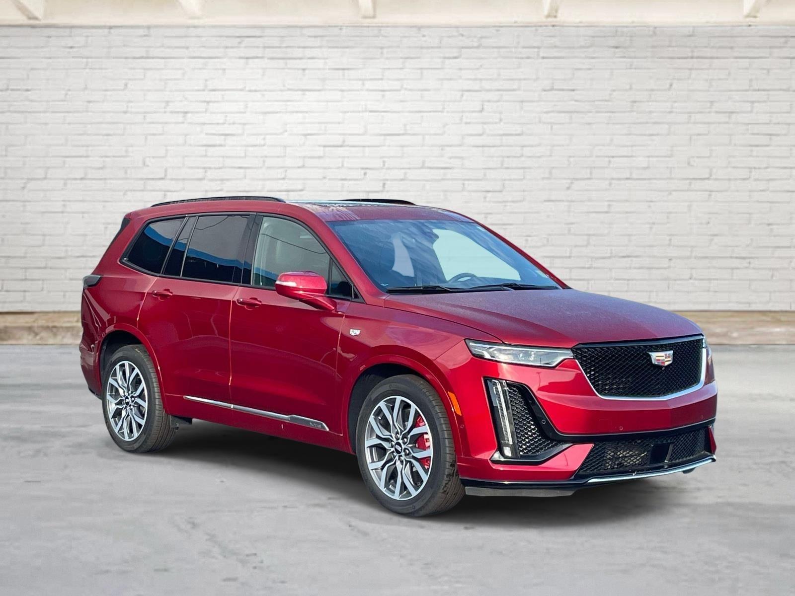 Radiant Red Tintcoat 2024 Cadillac XT6 SUV / Crossover Four-Wheel Drive 9-Speed Automatic