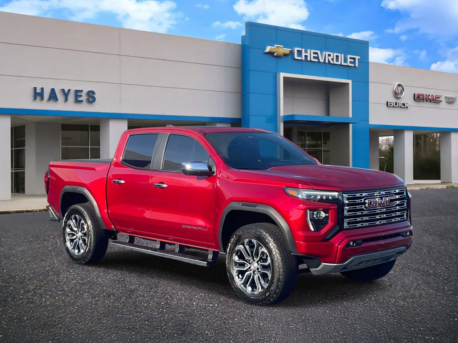 Volcanic Red Tintcoat 2024 GMC Canyon Pickup Truck Four-Wheel Drive 8-Speed Automatic