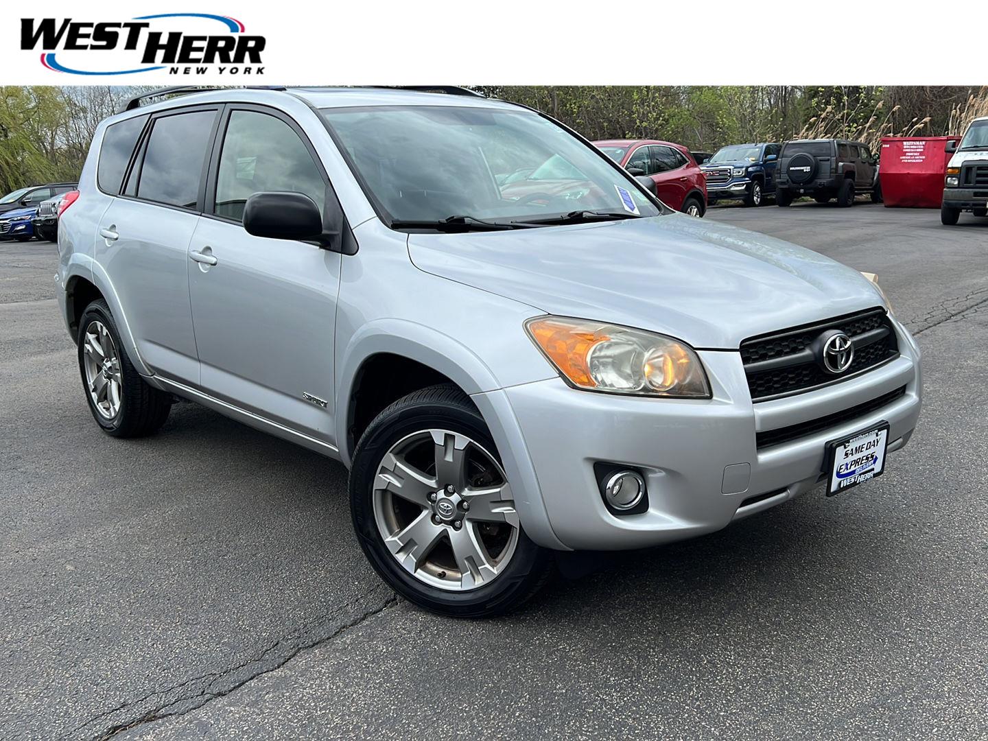 Classic Silver Metallic 2012 Toyota RAV4 Sport 4WD SUV / Crossover Four-Wheel Drive 4-Speed Automatic