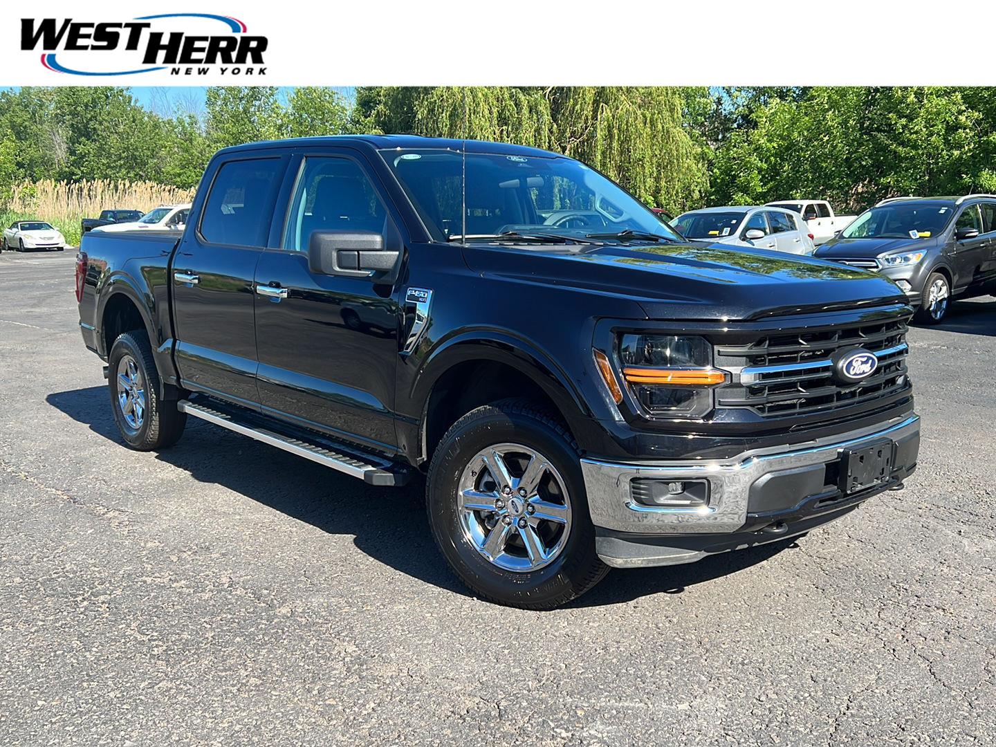 Agate Black 2025 Ford F-150 Pickup Truck Four-Wheel Drive Automatic
